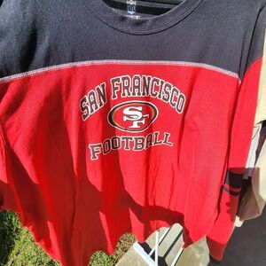NFL San Francisco Kids Sweatshirt - Red and Black